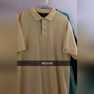 Mens yellow shirt